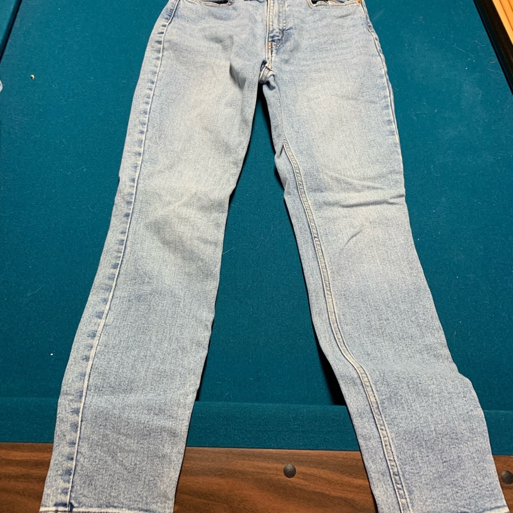 Women’s Light Blue, Cute, High Waist Jeans